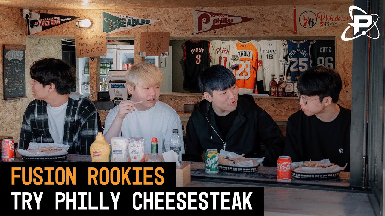 Yum! Fusion Rookies Try Philly Cheesesteak for the First Time!