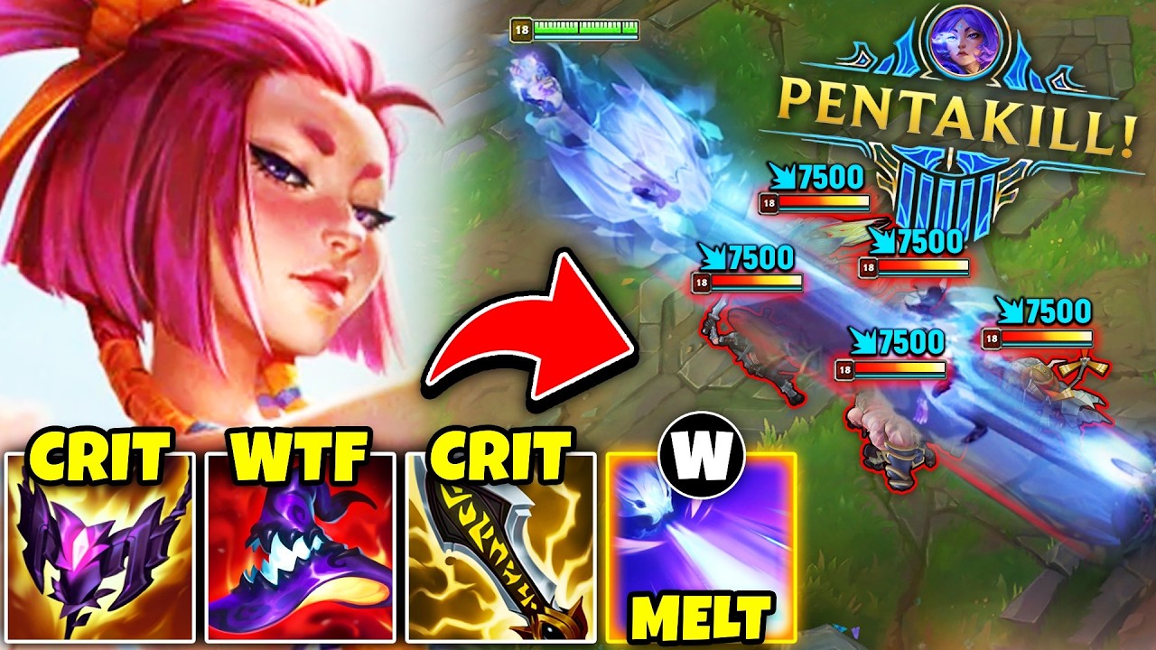 YUNARA BUT I GO AP AND DEAL 300% CRIT DAMAGE (RIOT HOW IS THIS BALANCED?!)