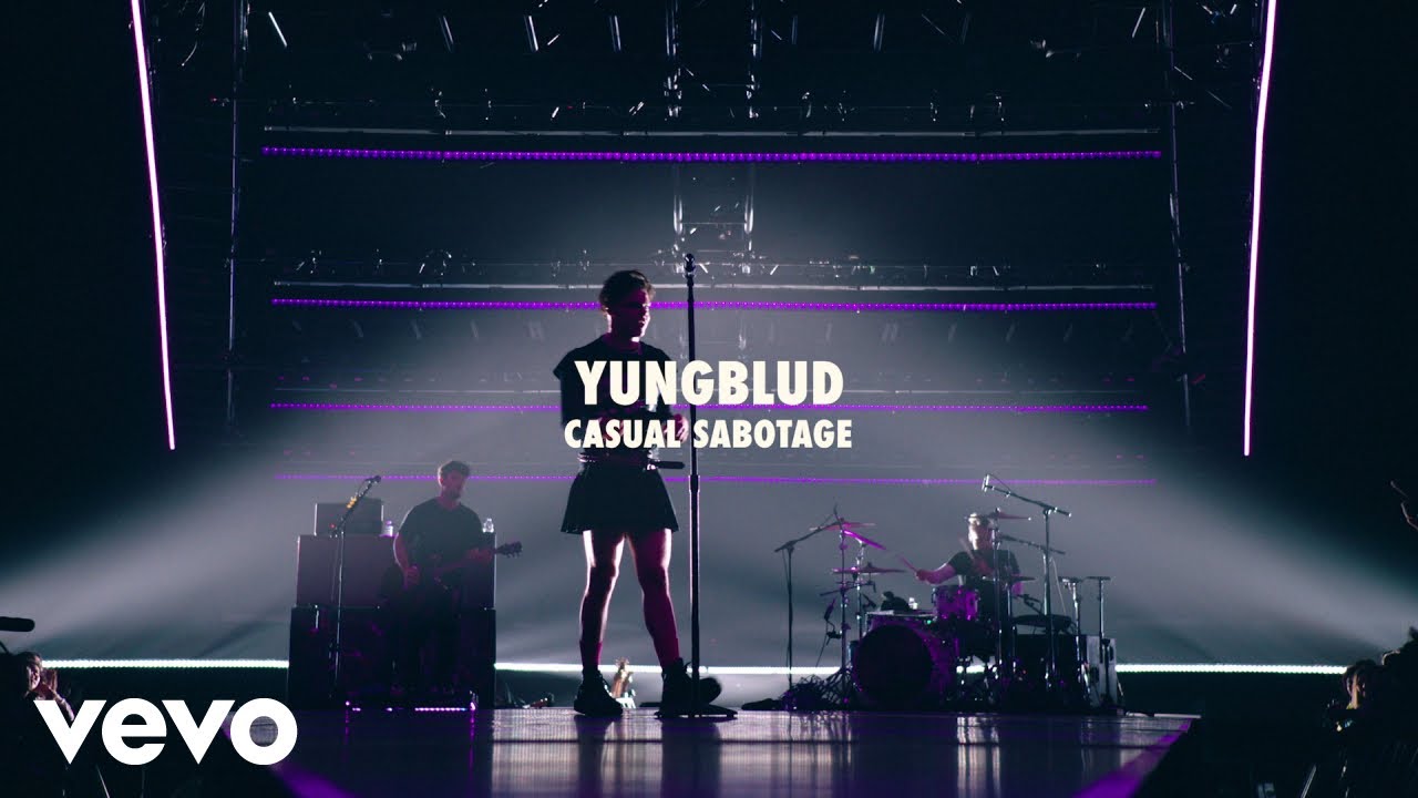 YUNGBLUD - Casual Sabotage (Live) | Vevo LIFT Live Sessions