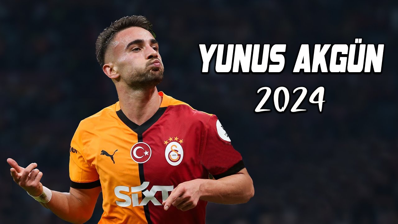 Yunus Akgün Skills ● Fantastic Performance 2024 🇹🇷 Galatasaray 🔴🟡 Assists & Goals | HD