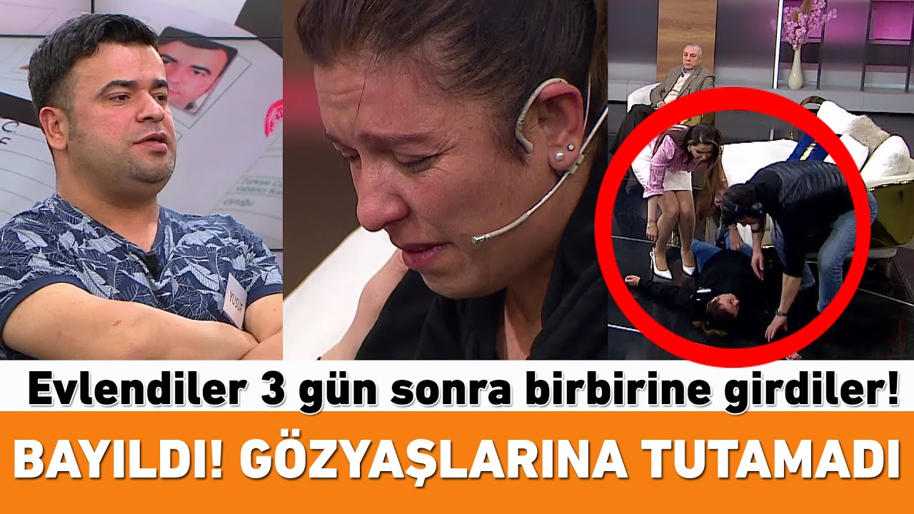 Yusuf ve Tuğba birbirine girdi! Canlı yayında bayıldı hüngür hüngür ağladı