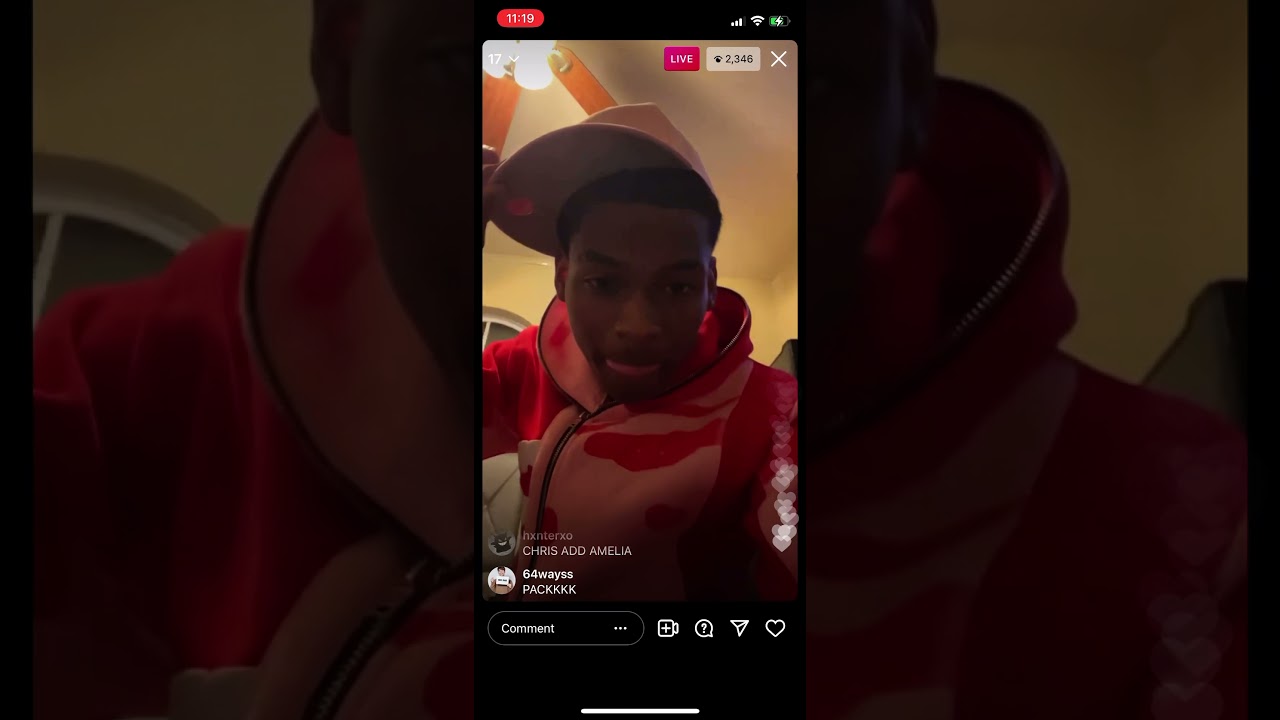 yvngxchris searching for some girls on instagram live for his 17th birthday!!!!!(FUNNY AF)