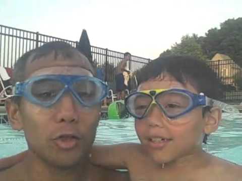 Zack and His Dad Underwater