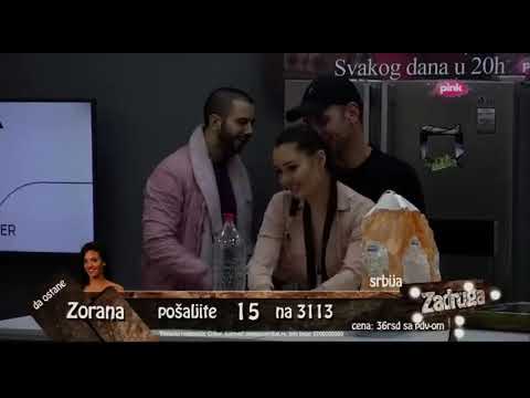 Zadruga - Milan i Ana simuliraju film Varljivo leto - 17.02.2018