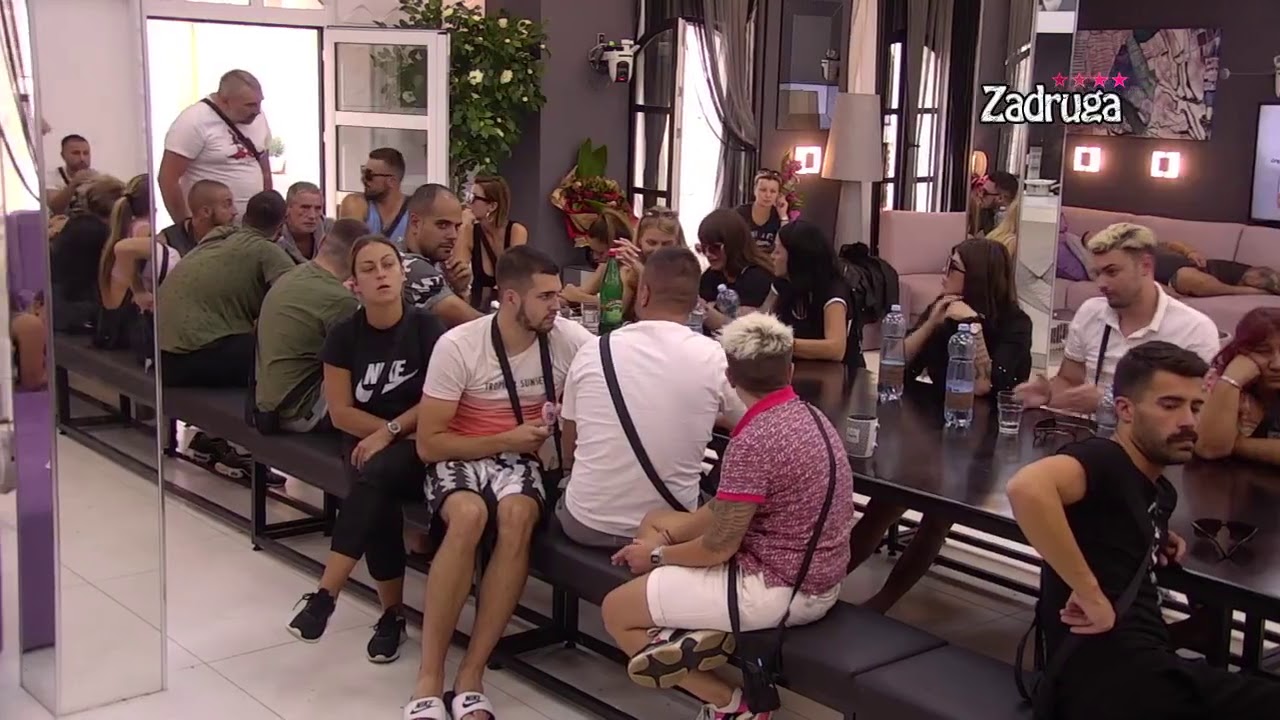 Zadruga 4 - Miki prekinuo sastanak, pa fizički nasrnuo na Tomovića - 03.10.2020.