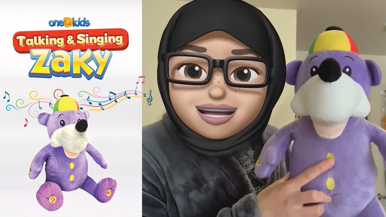 ZAKY Talking & Singing Toy REVIEW by Latina Muslim & Proud