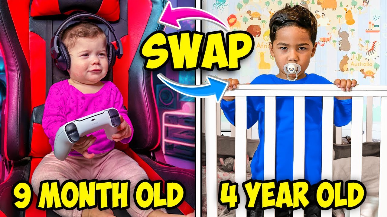 Zakyius Swaps BEDROOMS With His Baby Sister!