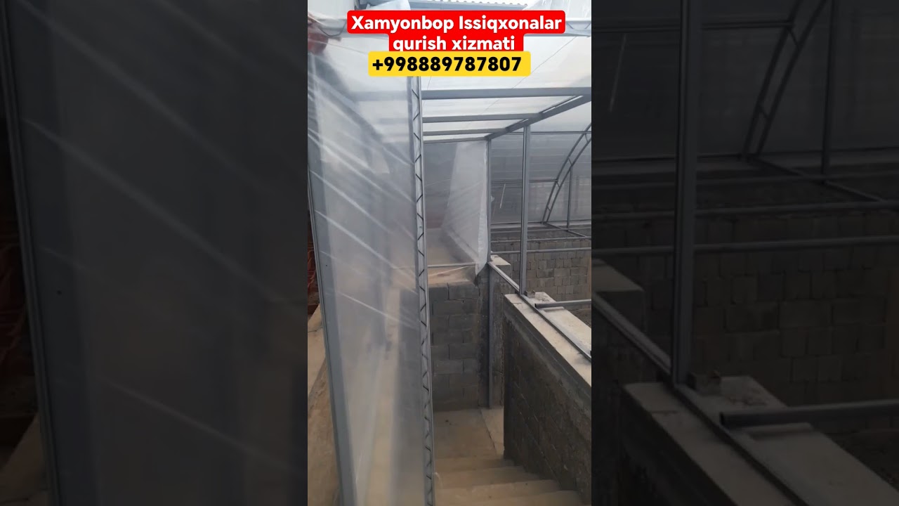 Zamonaviy issiqxona qurish xizmati #навес #issiqxona #tom #qurilish #rek #лайфхак #qoyboqish