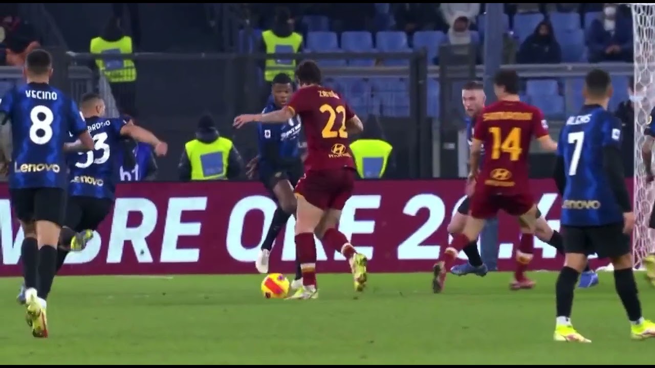 Zaniolo fake goal