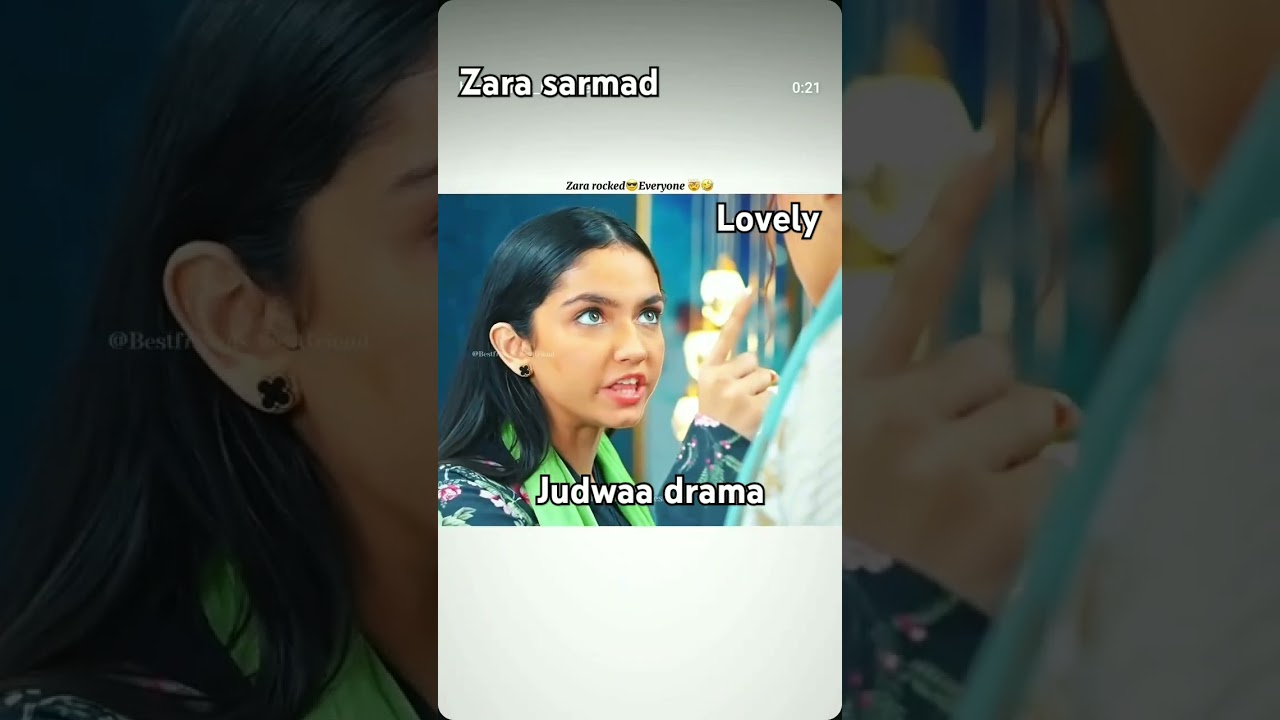 Zara 🔥 rakshi #trendingshorts #🔥 Judwaa drama#WhatsApp status ❣️ #pakistanioststauts 🔥🔥🔥🔥