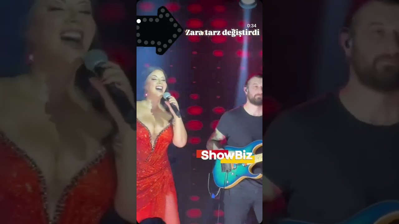 Zara' nın değişen tarzı şaşırtıyor #zara #konser #consert #magazin #sahne #şarkıcı #nostalji #news