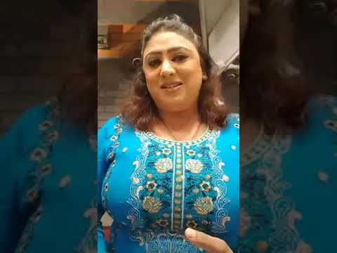 Zara Shah Hot sexy wardrob talking to her fans .