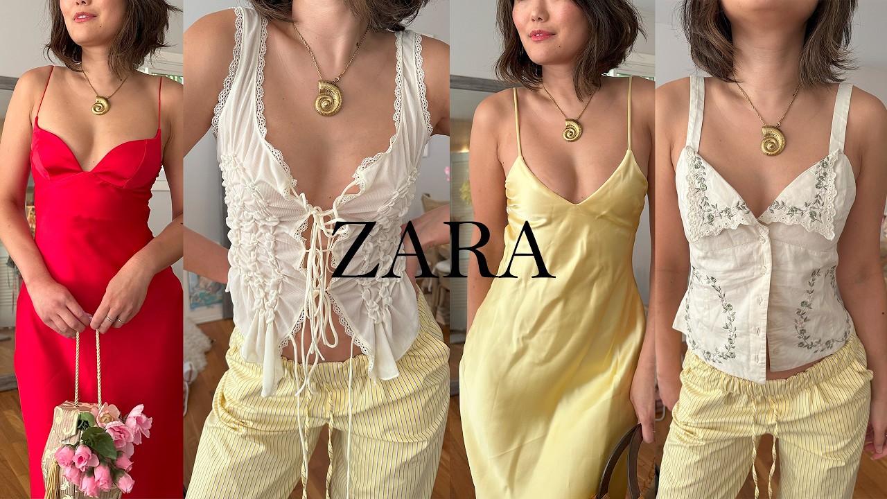 ZARA SUMMER HAUL 2025 - TikTok VIRAL YELLOW DRESS!