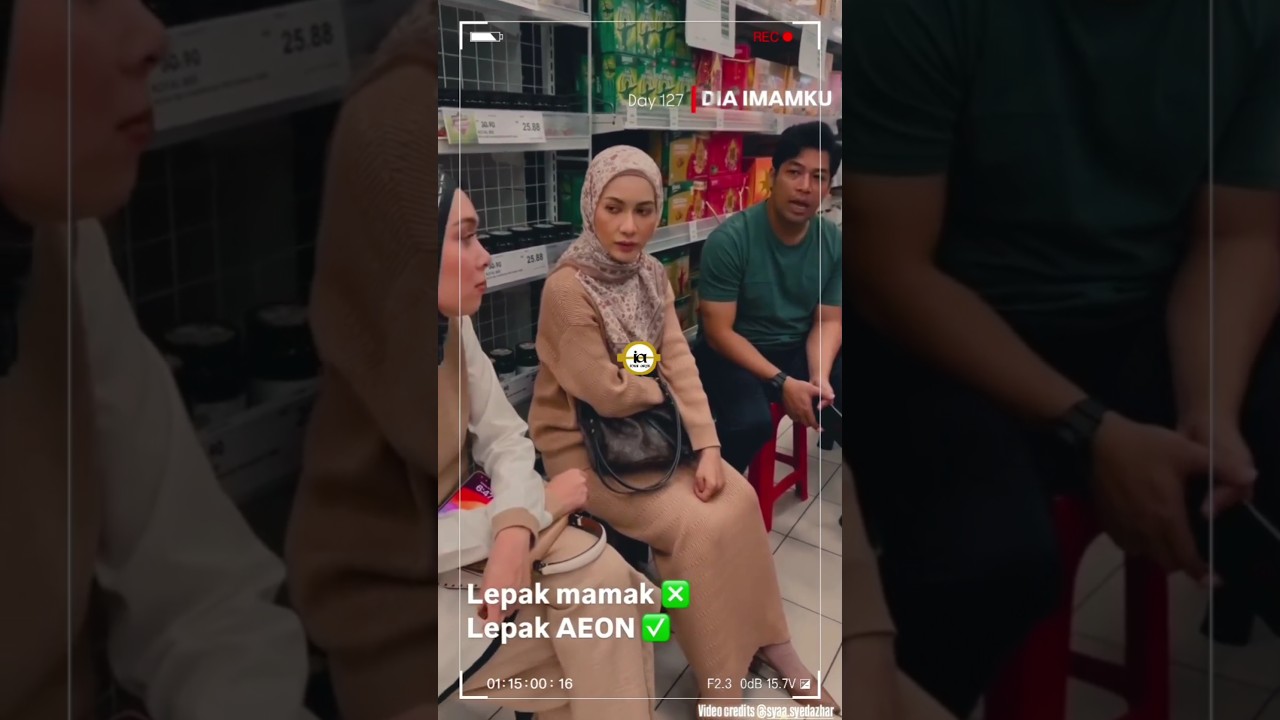 ZARA ZYA, KAMAL ADLI, SITI SALEHA SHOOTING DIA IMAMKU