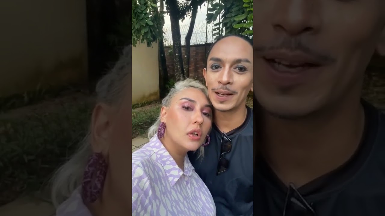 Zarina Anjoulie Selamber Cium Iqram Dinzly