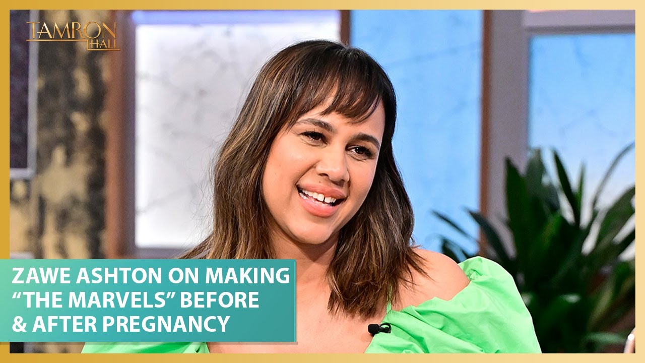 Zawe Ashton Gets Real About Making “The Marvels” Before & After Pregnancy