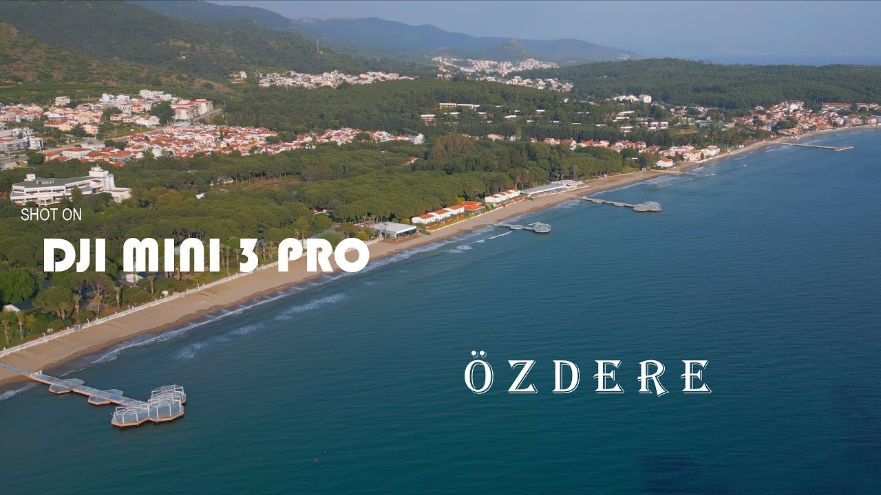 Özdere | Drone ile Manzaralar | 4K | İzmir | Türkiye