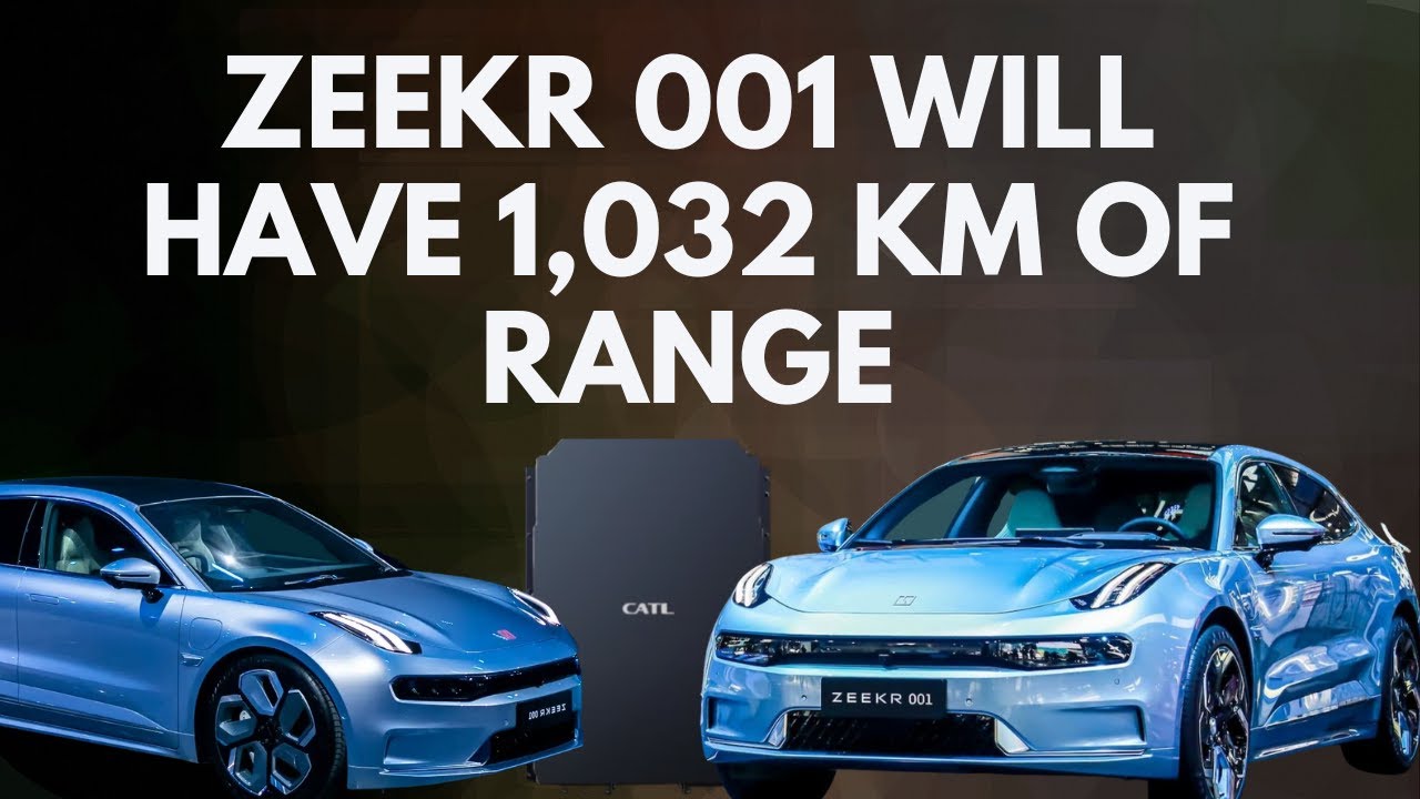 Zeekr 001 will have 1,032 km of range