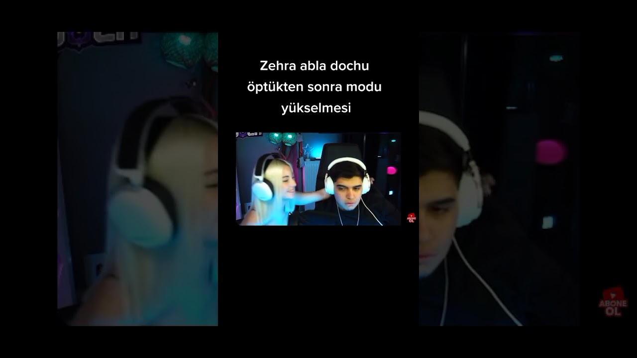 Zehra apla Doch öptükten sonra modu yükseldi