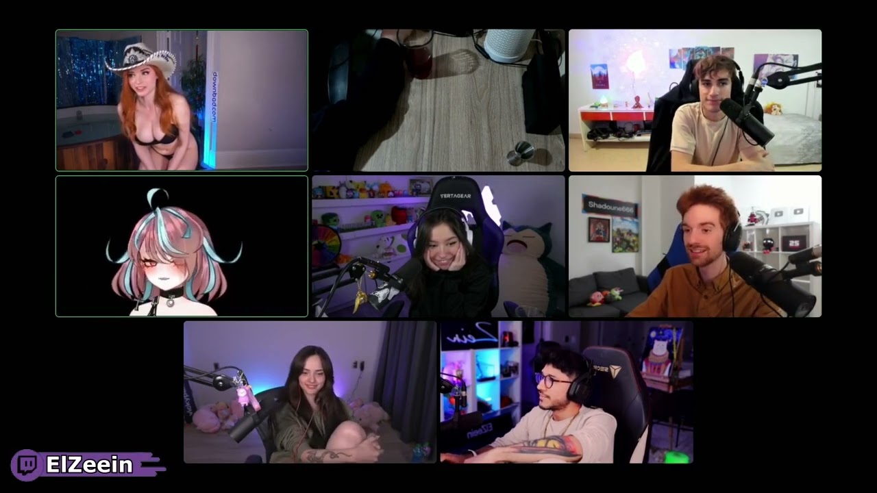 Zein le dice a Amouranth lo que le GUSTA HACER y ella se SORPRENDE - ¿Golazoo?🤣