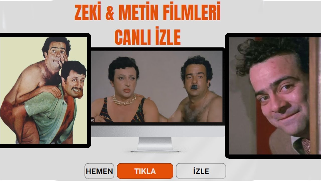 Zeki Alasya - Metin Akpınar Filmleri - Canlı Yayın