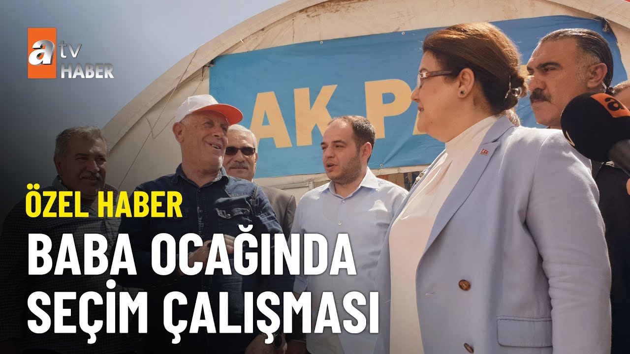 ÖZEL HABER - Bakan Derya Yanık baba ocağında  - atv Ana Haber 9 Mayıs 2023