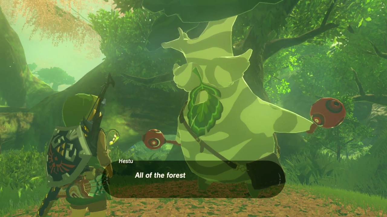 Zelda: BOTW (900 Korok Seeds Reward // Hestu's Gift)