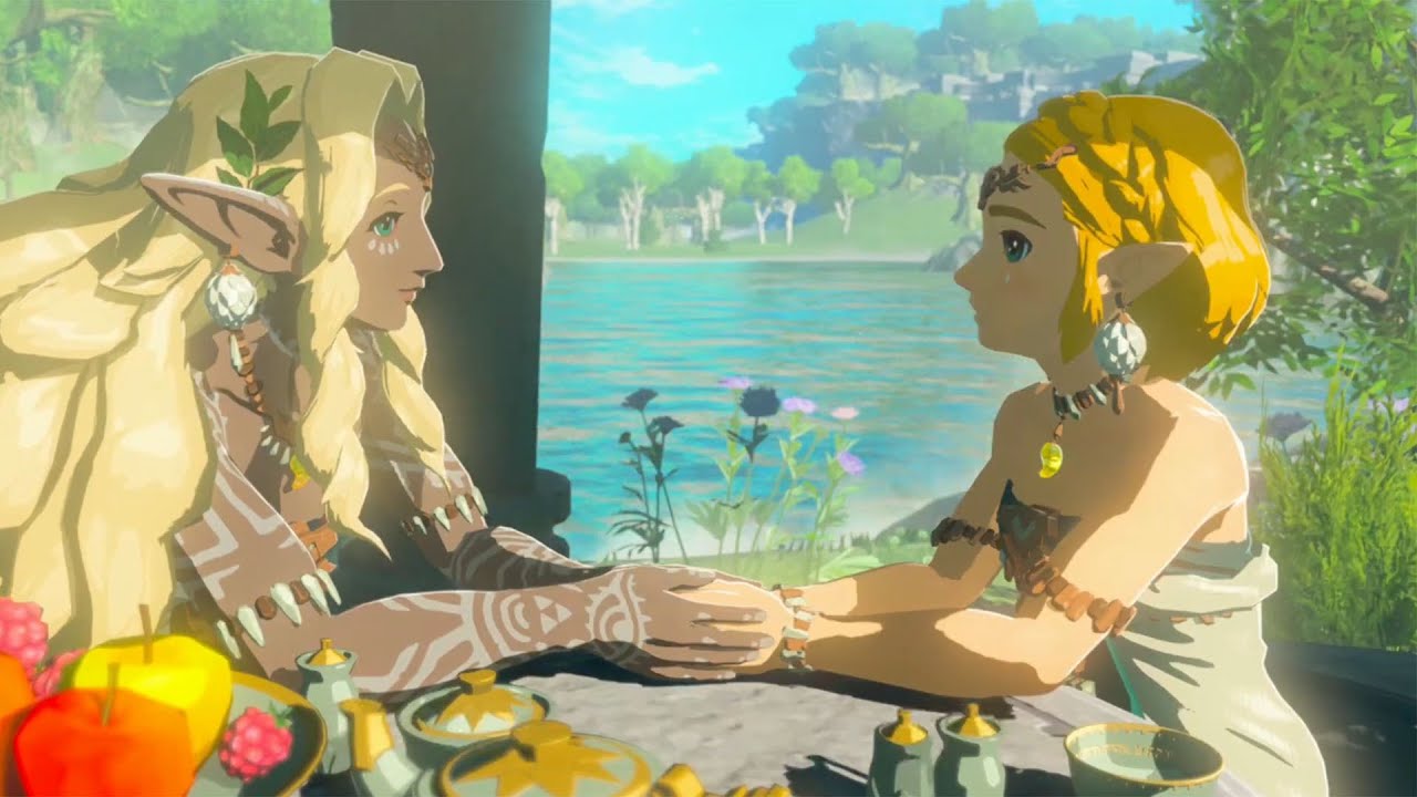 Zelda Has A Crush On Link Hint | Zelda Tears Of The Kingdom