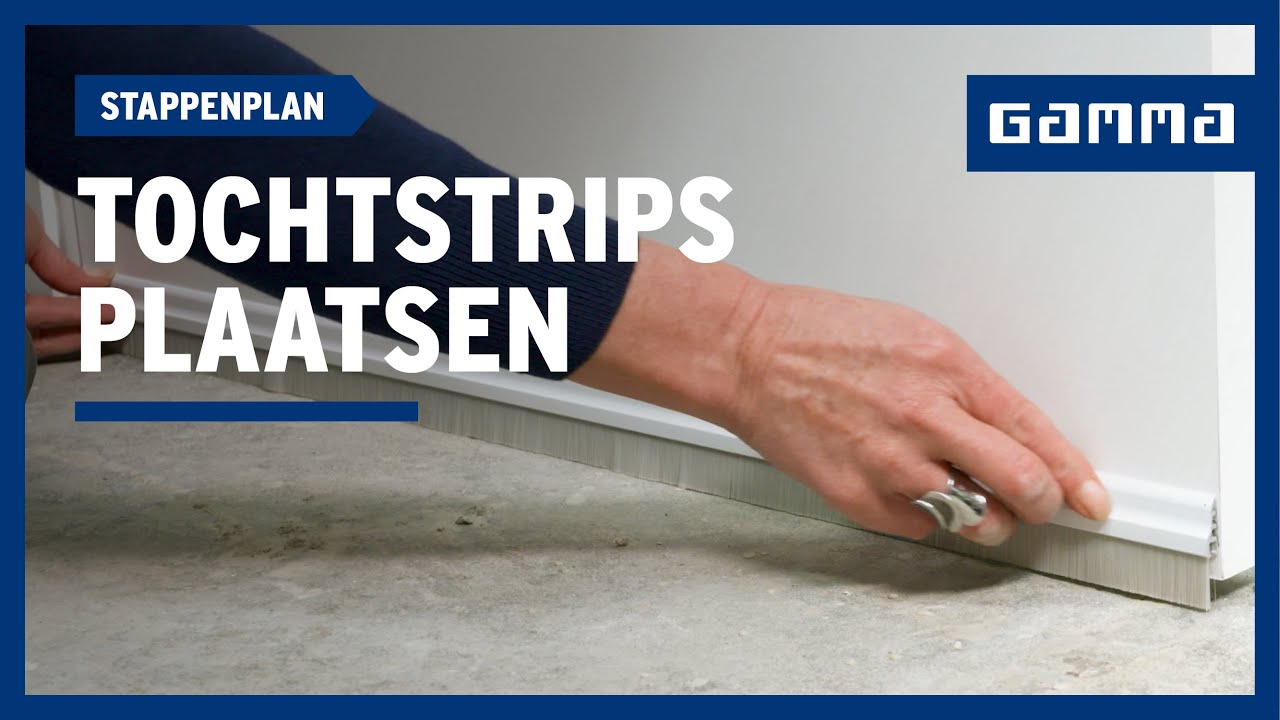 Zelf tochtstrips plaatsen in een-twee-drie | GAMMA België