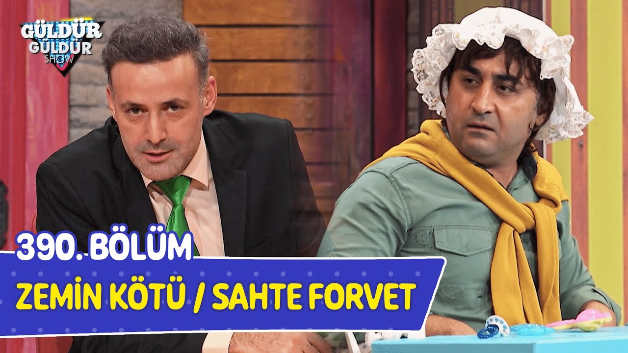 Zemin Kötü / Sahte Forvet - 390. Bölüm (Güldür Güldür Show)