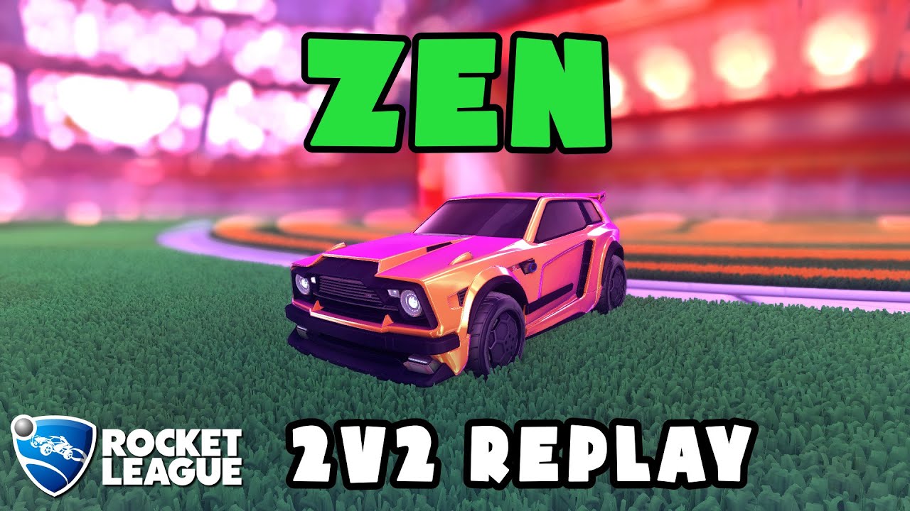zen Ranked 2v2 POV #488 - zen & rix VS Mat. & Seboraah - Rocket League Replays