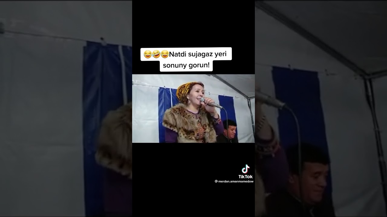Zenan bagşyň aýlawly sözli aýdym aýdyşy