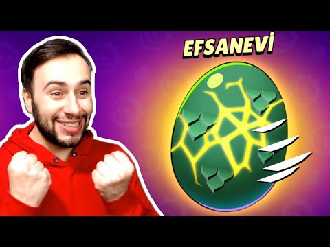 ZENGİN HESABA 100 TANE EFSANEVİ YUMURTA AÇTIM 😎 - BRAWL STARS