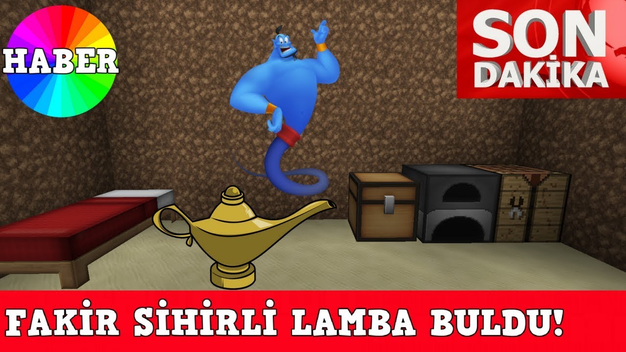 ZENGİN VS FAKİR #50 - Aladdin'in Sihirli Lambası (Minecraft)