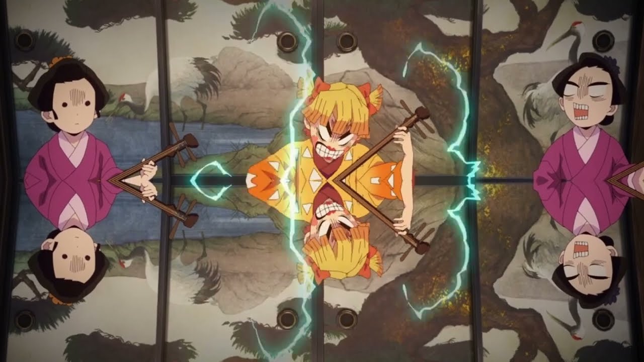 Zenitsu Plays The Shamisen but uses Phonkbreathing [EXTENDED] | Demon Slayer 鬼滅の刃