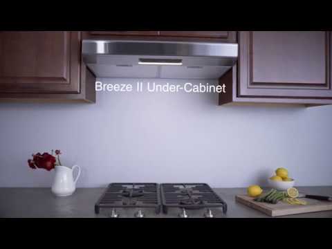 Zephyr Breeze II Under-Cabinet Range Hood AK1200B