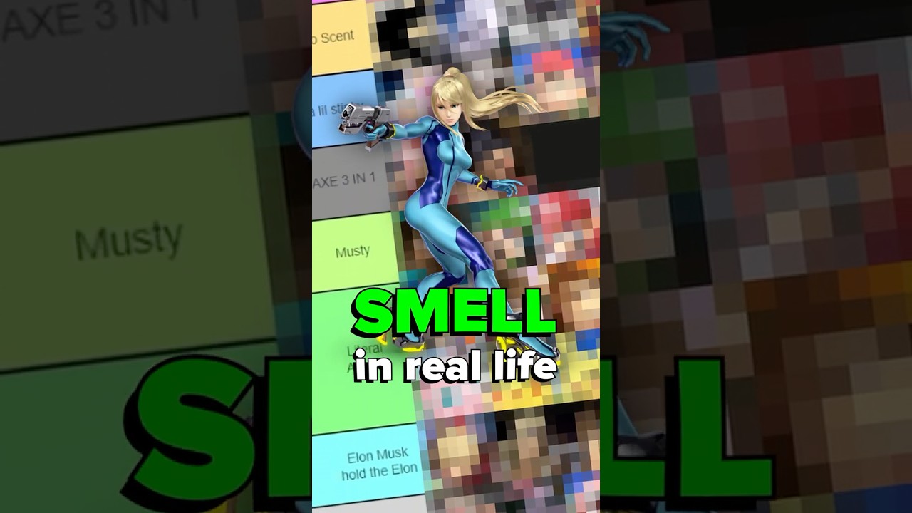 Zero Suit Samus stinks