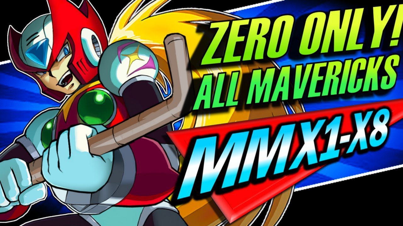 Zero VS All Bosses (64 Mavericks) MMX1-MMX8: No Damage (Hard Mode)