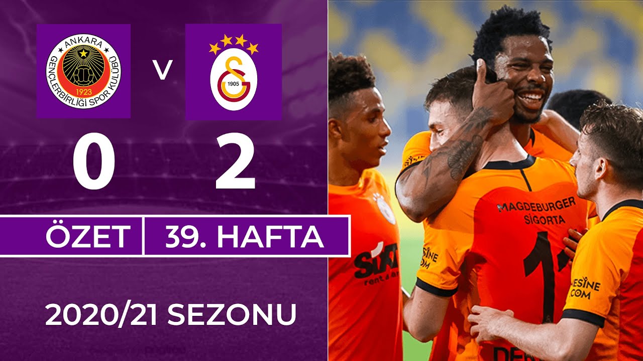 ÖZET: Gençlerbirliği 0-2 Galatasaray | 39. Hafta - 2020/21