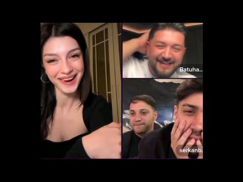 Zeynep Batu ve Alp ile canlı yayında iken MEF babanesinin hesabı ile geldi😂 #tiktok