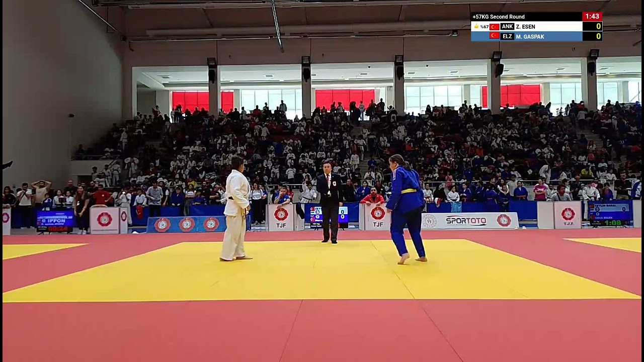 ZEYNEP ESEN - Merve GASPAK +57KG Second Round