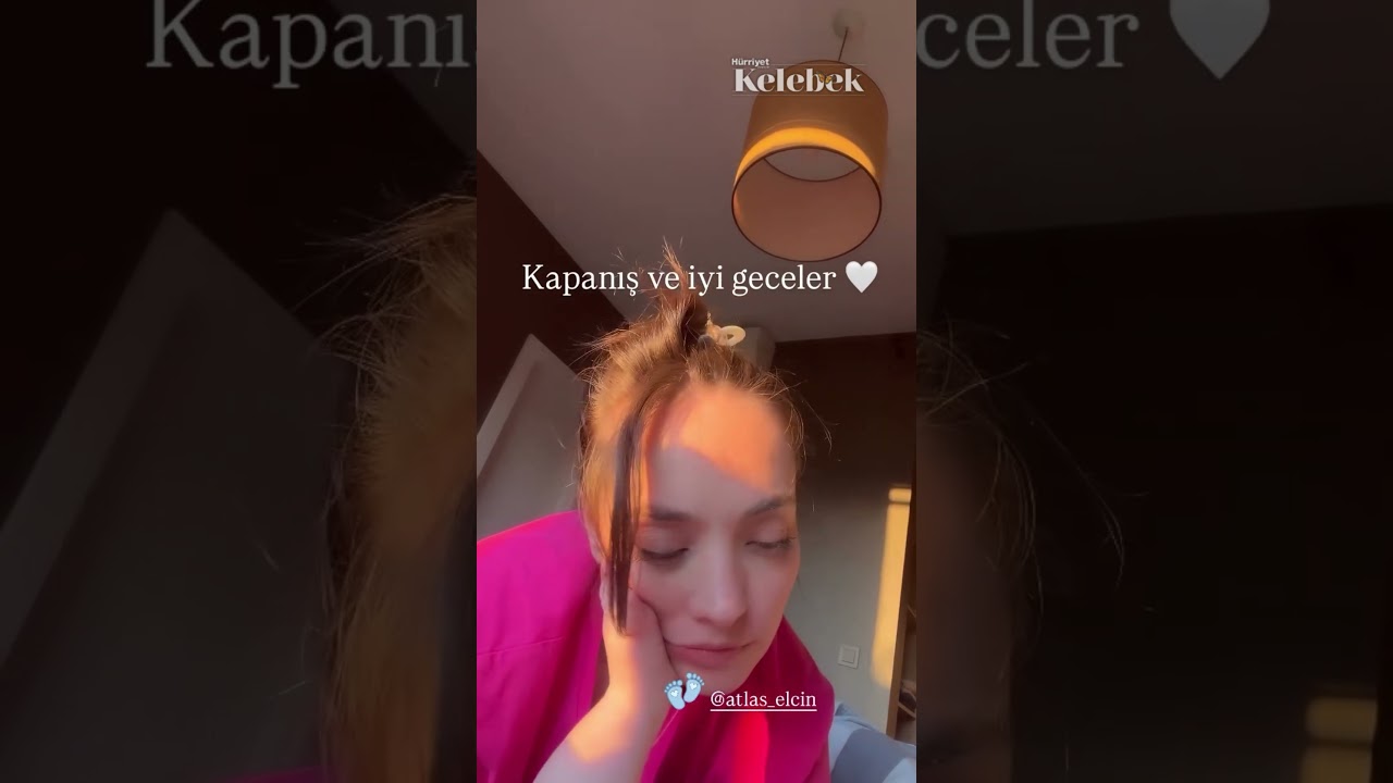 Zeynep Tuğçe Bayat'tan oğlu Atlas ile iyi geceler paylaşımı
