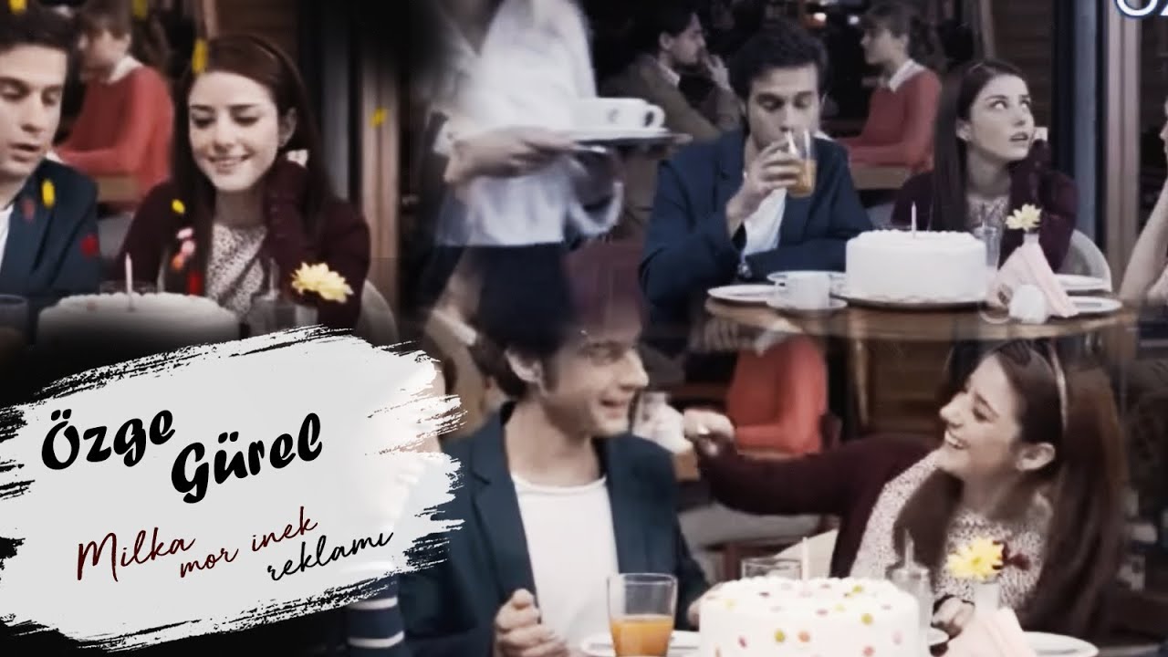Özge Gürel| Milka Mor İnek Reklamı