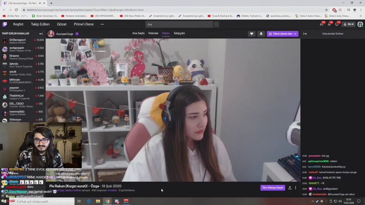 ÖZGE PİS RAKUN DİYOR VE KEMALİN TEPKİSİ (KEMAL R YAPIYOR :D)