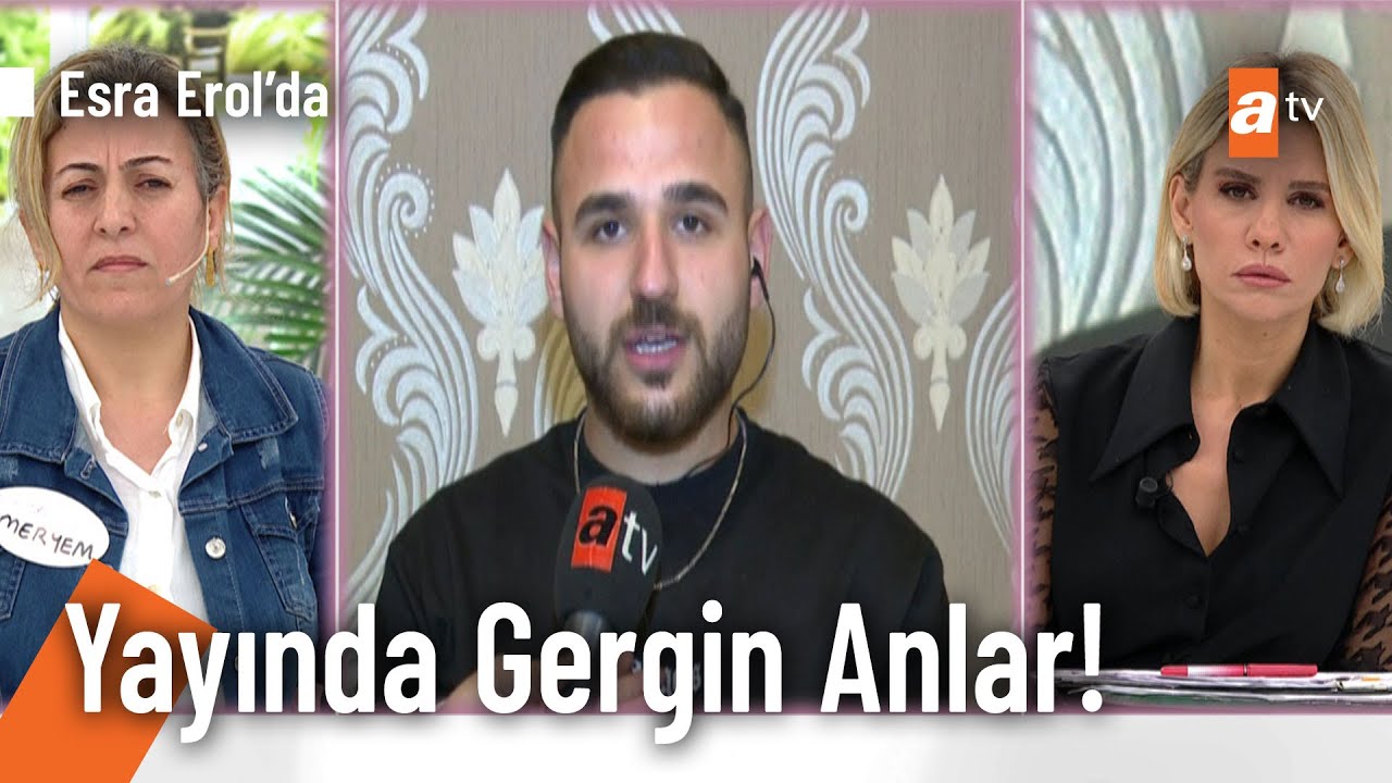Özge'yi kaçırdığı iddia edilen Fatih canlı yayında! @EsraErolatv 10 Kasım 2021