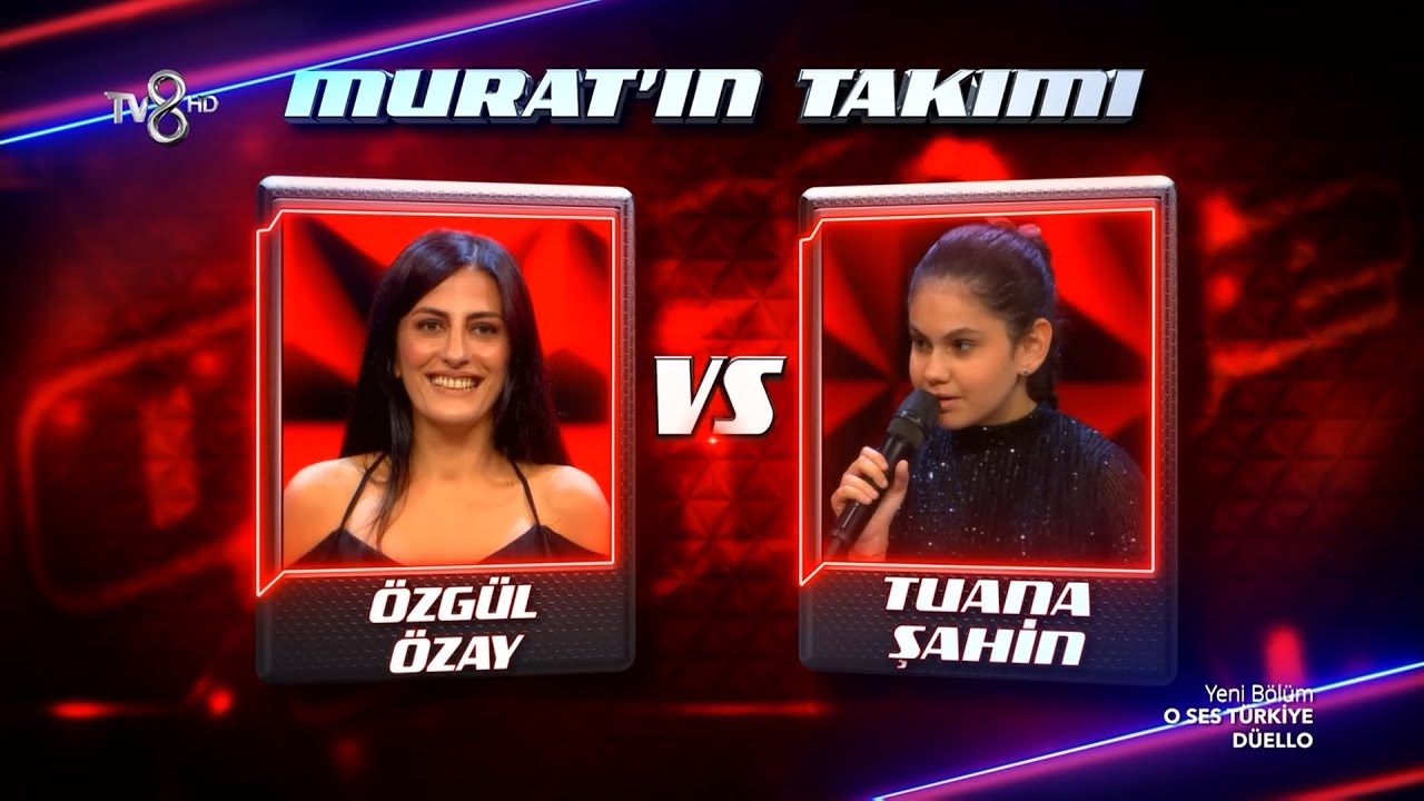 Özgül Özay 6 Tuana Şahin - Söz bitti - O Ses Turkiye 34 Blm