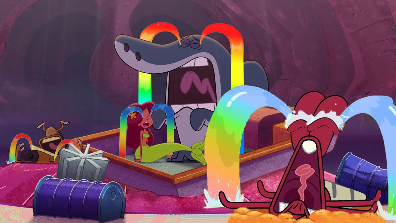 Zig & Sharko | NEW SEASON 4 😭🌈 RAINBOW SADNESS - Compilation in HD