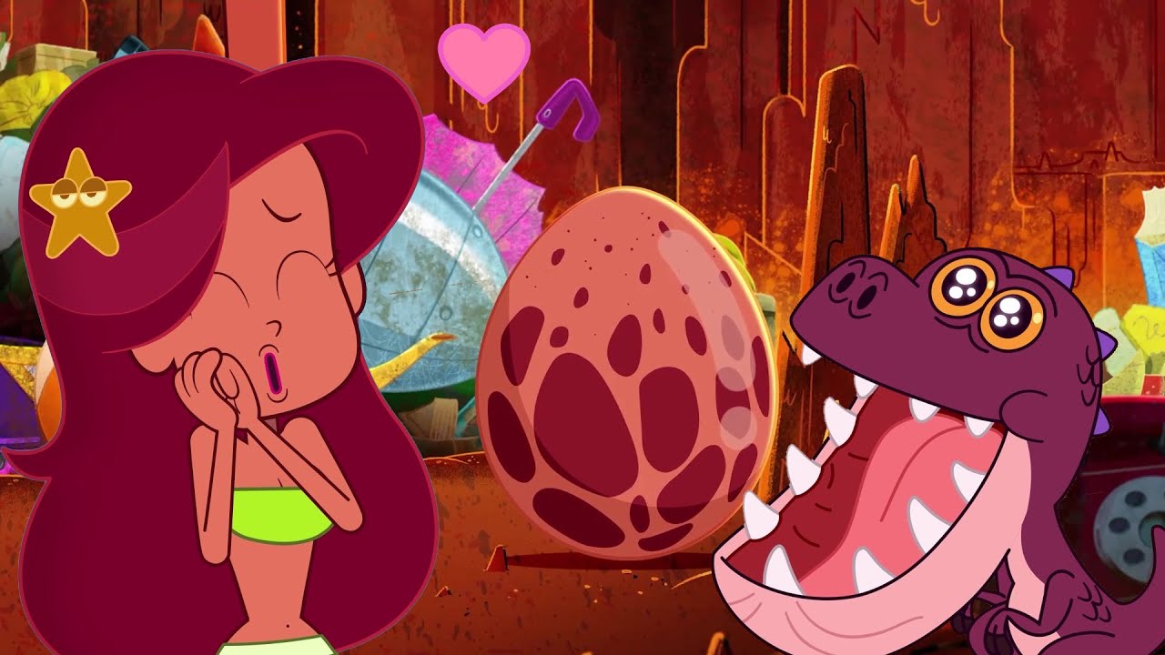 ZIG AND SHARKO | The dinosaur egg  (SEASON 4) New episodes | Cartoon Collection for kids