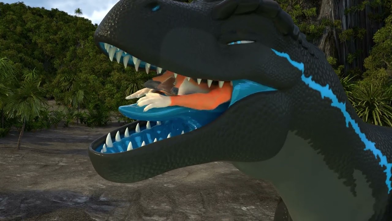 Ziina Swallows Kelly Sergal, Completed with Sounds!!!!! [Vore]