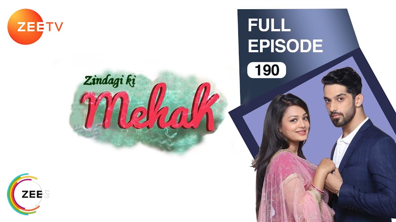Zindagi Ki Mehek - Full Ep - 190 - Shaurya, Mehek, Shwetlana - Zee TV